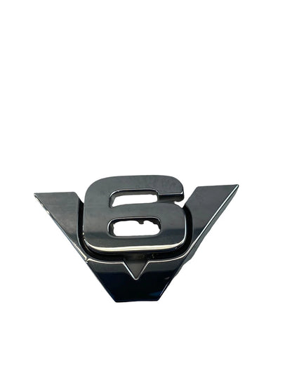 2008-2012 FORD ESCAPE FRONT SIDE V6 EMBLEM BADGE LOGO SYMBOL OEM