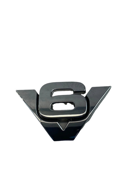 2008-2012 FORD ESCAPE FRONT SIDE V6 EMBLEM BADGE LOGO SYMBOL OEM