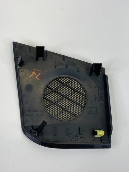 2010-2014 SUBARU LEGACY FRONT LEFT DASH SPEAKER GRILLE COVER TRIM 66118AJ06A OEM