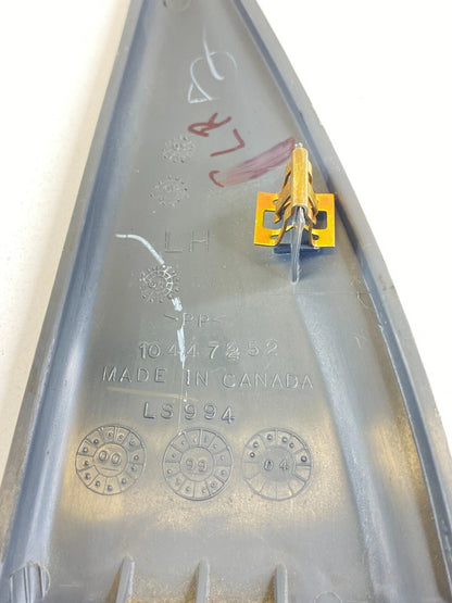 00-05CHEVROLET IMPALA REAR LEFT SIDE INNER CORNER COVER TRIM PANEL 10447252 OEM