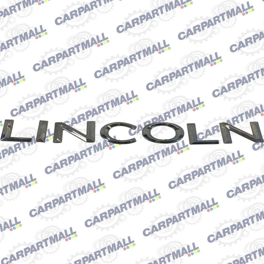 2003-2006 LINCOLN NAVIGATOR REAR TRUNK LID NAMEPLATE LINCOLN EMBLEM LOGO BADGE