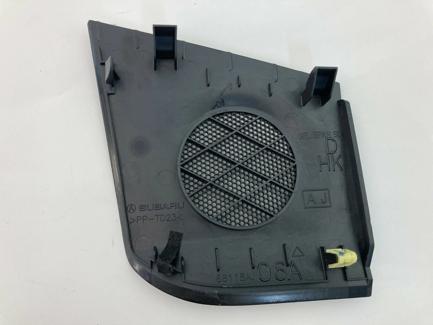 10-14 SUBARU OUTBACK LEGACY LEFT DRIVER DASH SPEAKER COVER GRILLE OEM 66118AJ06A