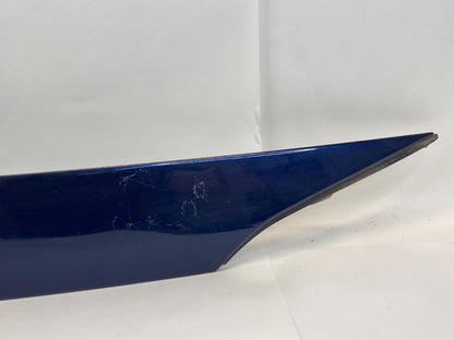 12 13 14 Ford Focus Sedan Rear Trunk Deck Lid Molding Finish Panel w Emblem Blue