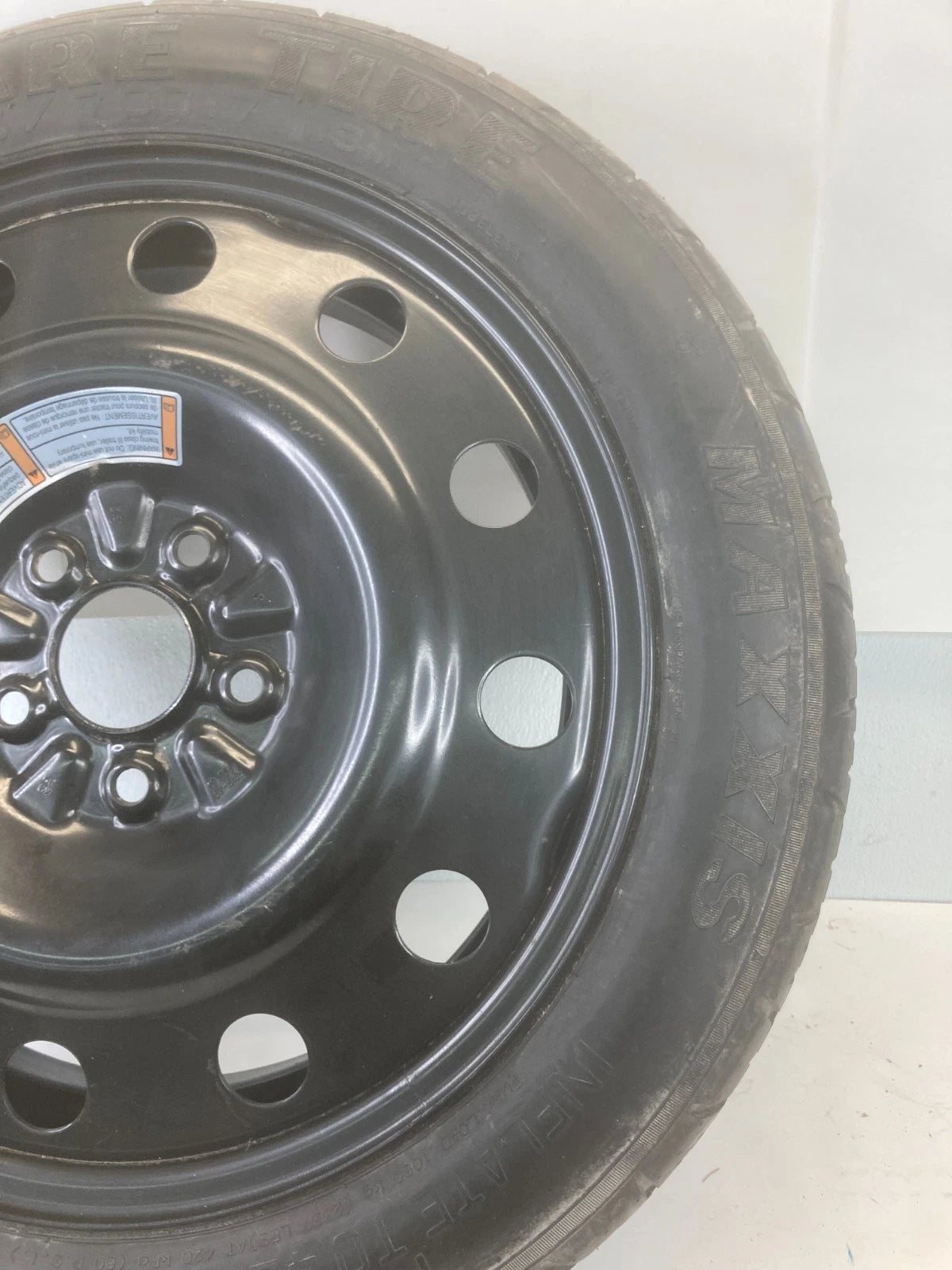 10-12 LINCOLN MKT EMERGENCY COMPACT SPARE TIRE DONUT WHEEL T155/70D17 110M OEM