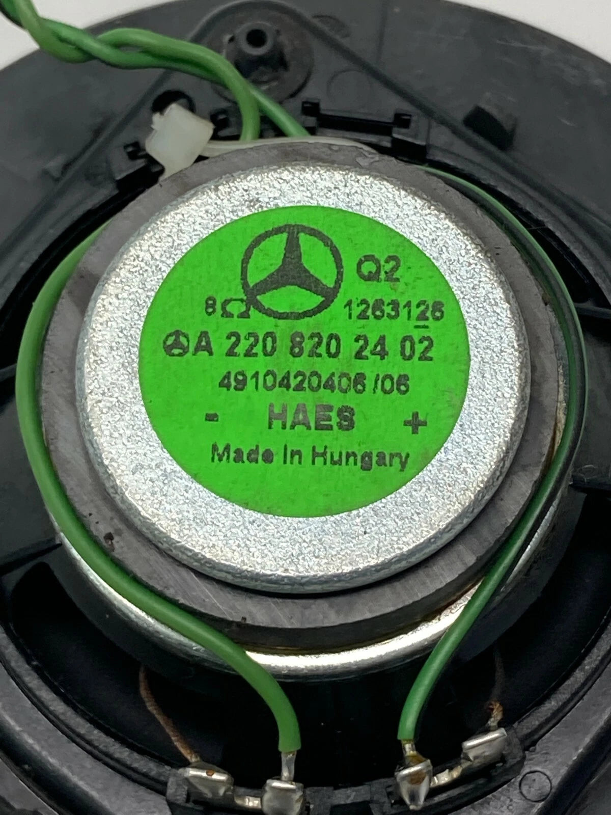 94-09 MERCEDES BENZ E320 FRONT LOWER RIGHT SIDE TWEETER SPEAKER 2208202402 OEM