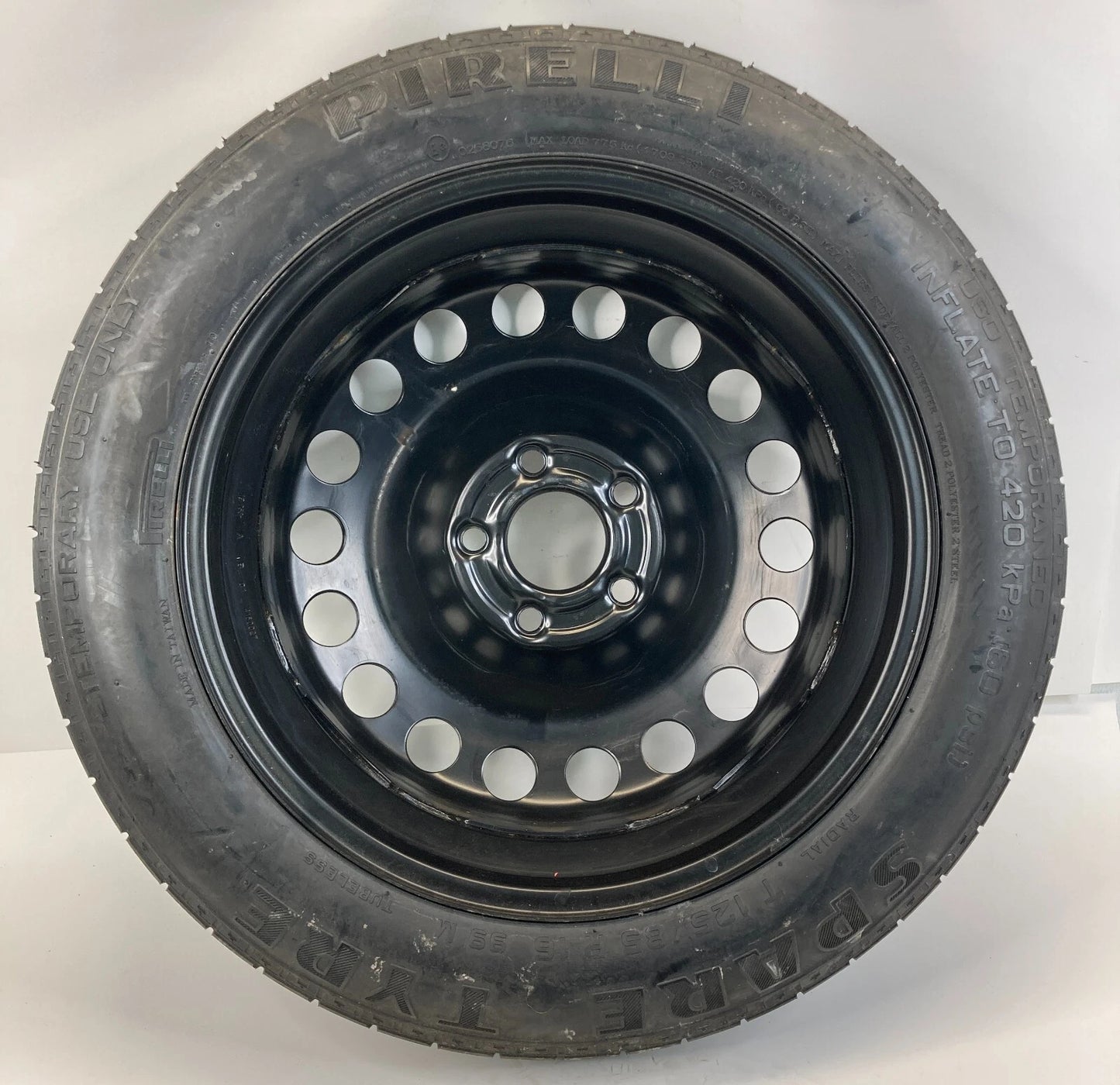 2003-2011 SAAB 9-3 93 COMPACT DONUT SPARE TIRE WHEEL RIM T125/85 R16 99M OEM