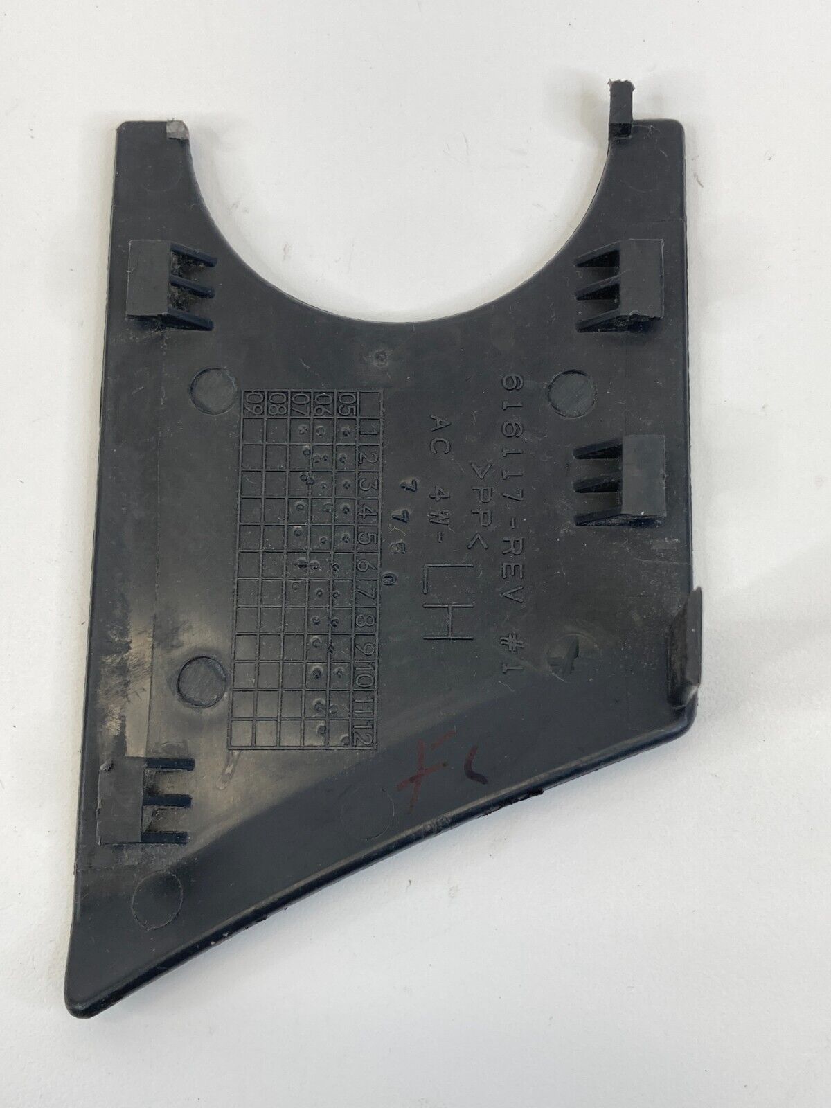 2007-2012 Dodge Caliber Front Left Side Seat Panel Trim Cover 616117-REV OEM