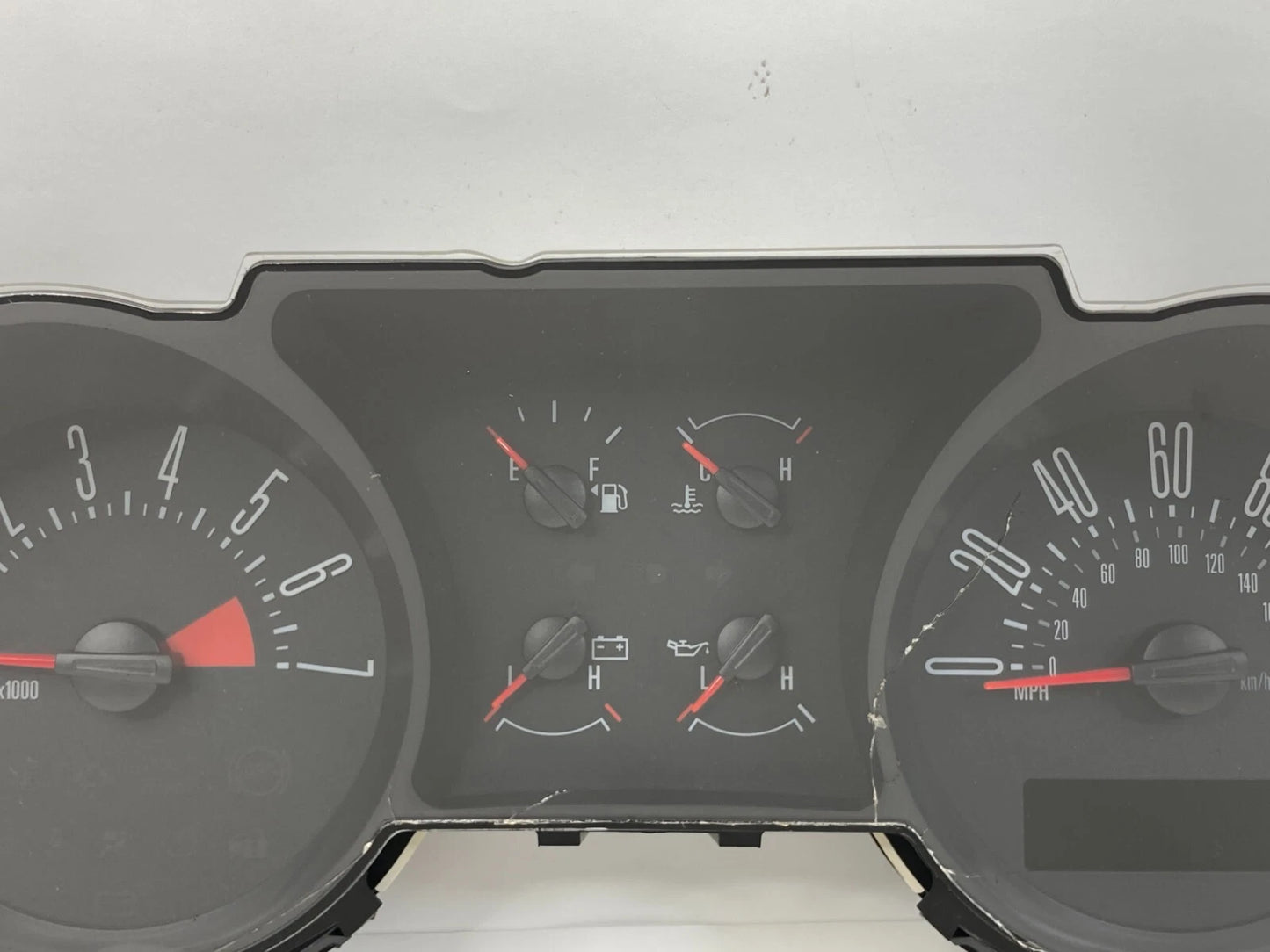 07 08 09 FORD MUSTANG 4.0L AT SPEEDOMETER INSTRUMENT CLUSTER 7R33-10849-EC 203K