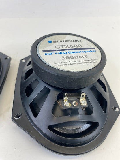 Buick Enclave Blaupunkt 8 inch 4-way Coaxial Speaker Pair Set GTX680