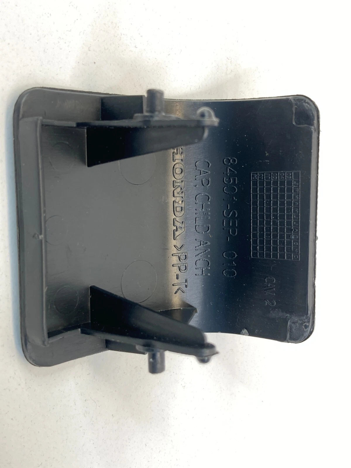 2004-2008 ACURA TL SEDAN REAR SEAT CHILD ANCHOR COVER CAP TRIM 84501SEPA010 OEM