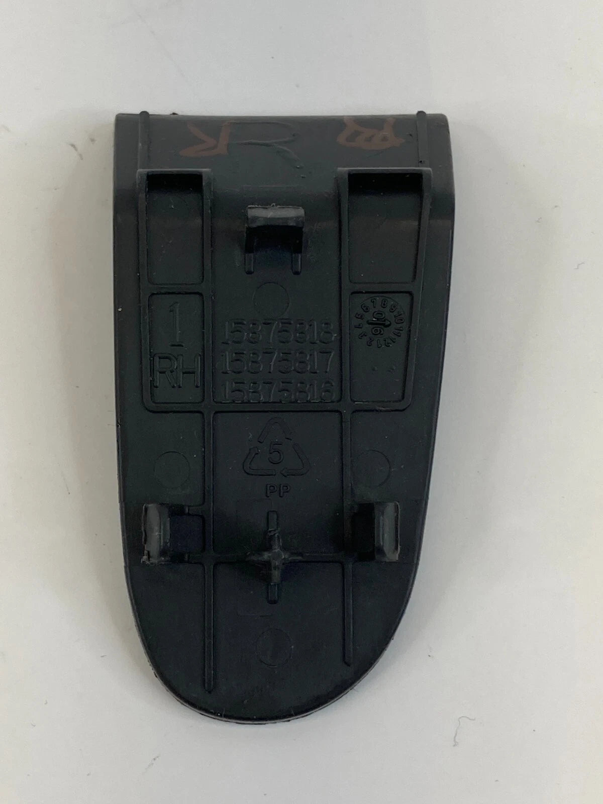 08-17 BUICK ENCLAVE REAR RIGHT SIDE INNER DOOR HANDLE BOLT TRIM COVER 15875818