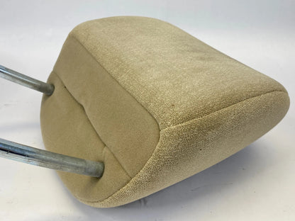 2008-2010 HONDA ACCORD SEDAN FRONT DIVER PASSENGER SEAT HEADRESTS PAIR IVORY OEM