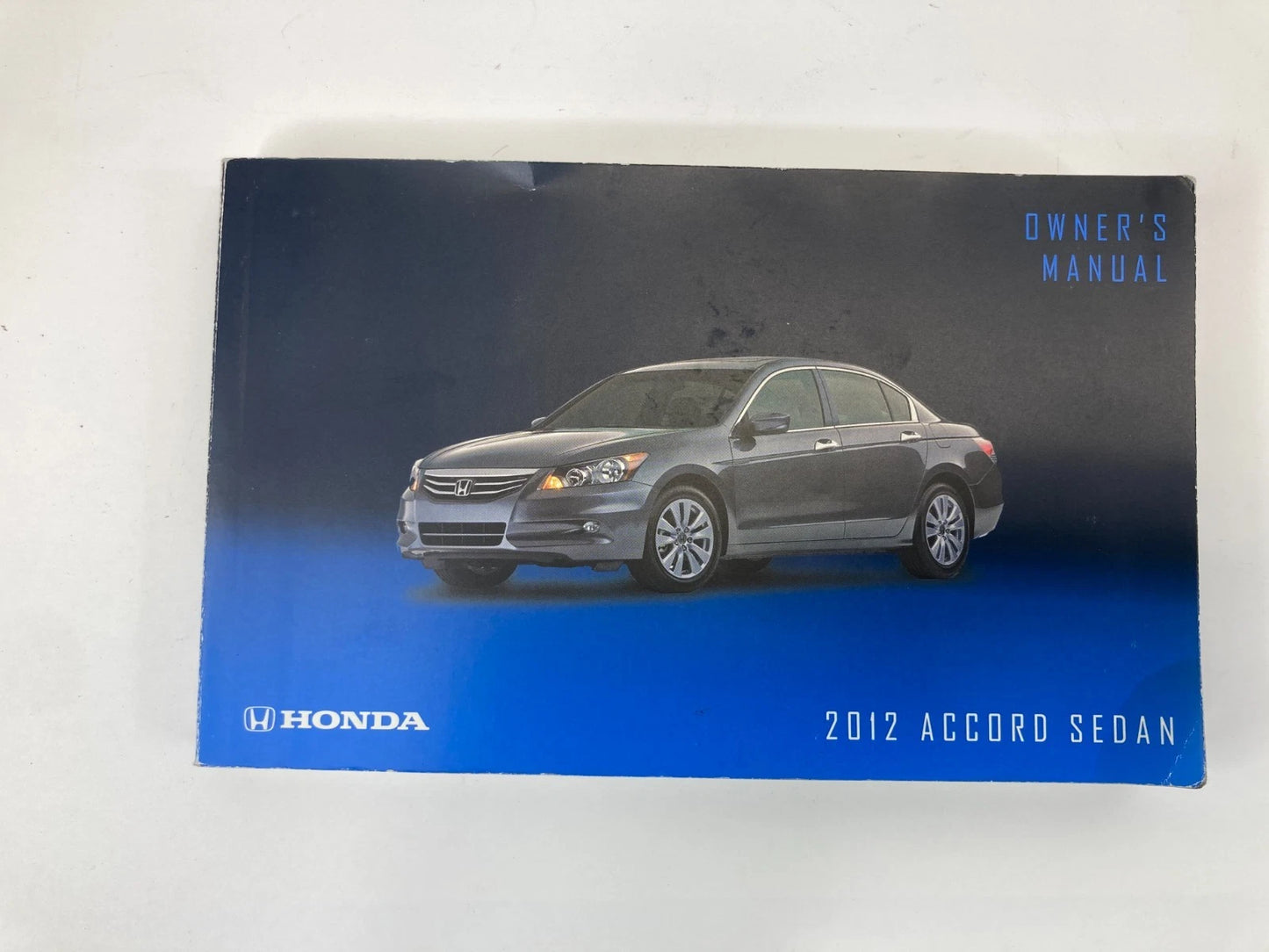2012 12 HONDA ACCORD SEDAN OWNERS MANUAL SET WITH CASE OEM