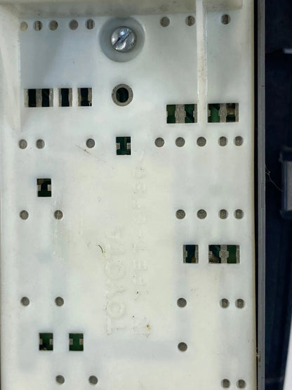 2006-2012 TOYOTA RAV4 FRONT LEFT DRIVER MASTER WINDOW SWITCH & BEZEL 7423242070