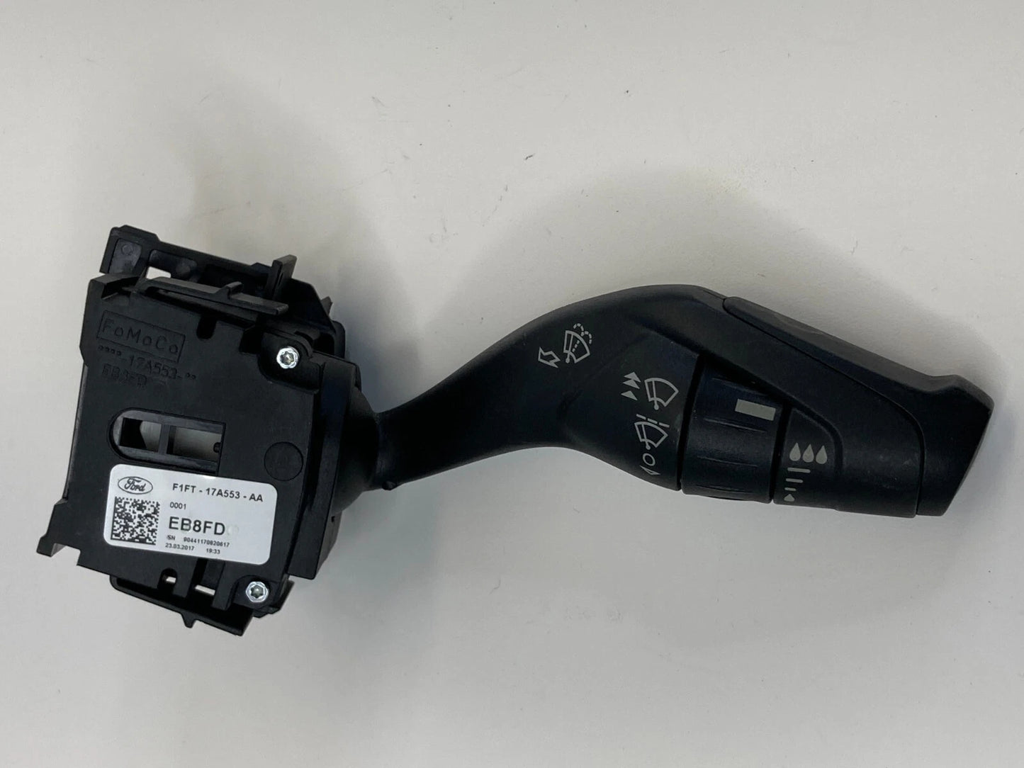 12-18 FORD FOCUS STEERING COLUMN WINDSHIELD WIPER SWITCH LEVER F1FT-17A553-AA