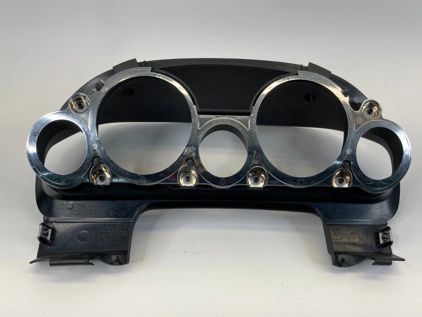 07-12 GMC ACADIA INSTRUMENT CLUSTER SPEEDOMETER DASH TRIM BEZEL COVER OEM 258547