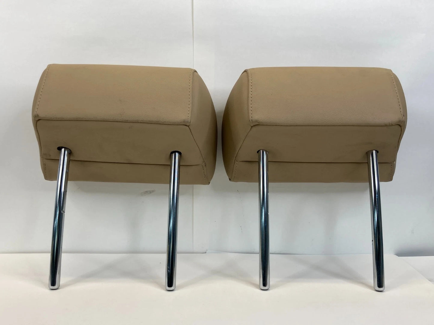 04-10 BMW 525I 530I REAR LEFT & RIGHT SEAT HEADREST HEAD REST PAIR SET OEM