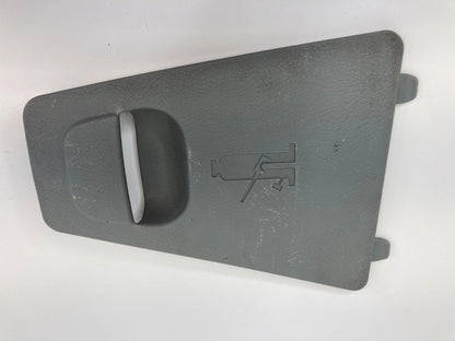 09 10 11 KIA BORREGO REAR SPARE TIRE JACK STORAGE ACCESS COVER DOOR LID TRIM OEM