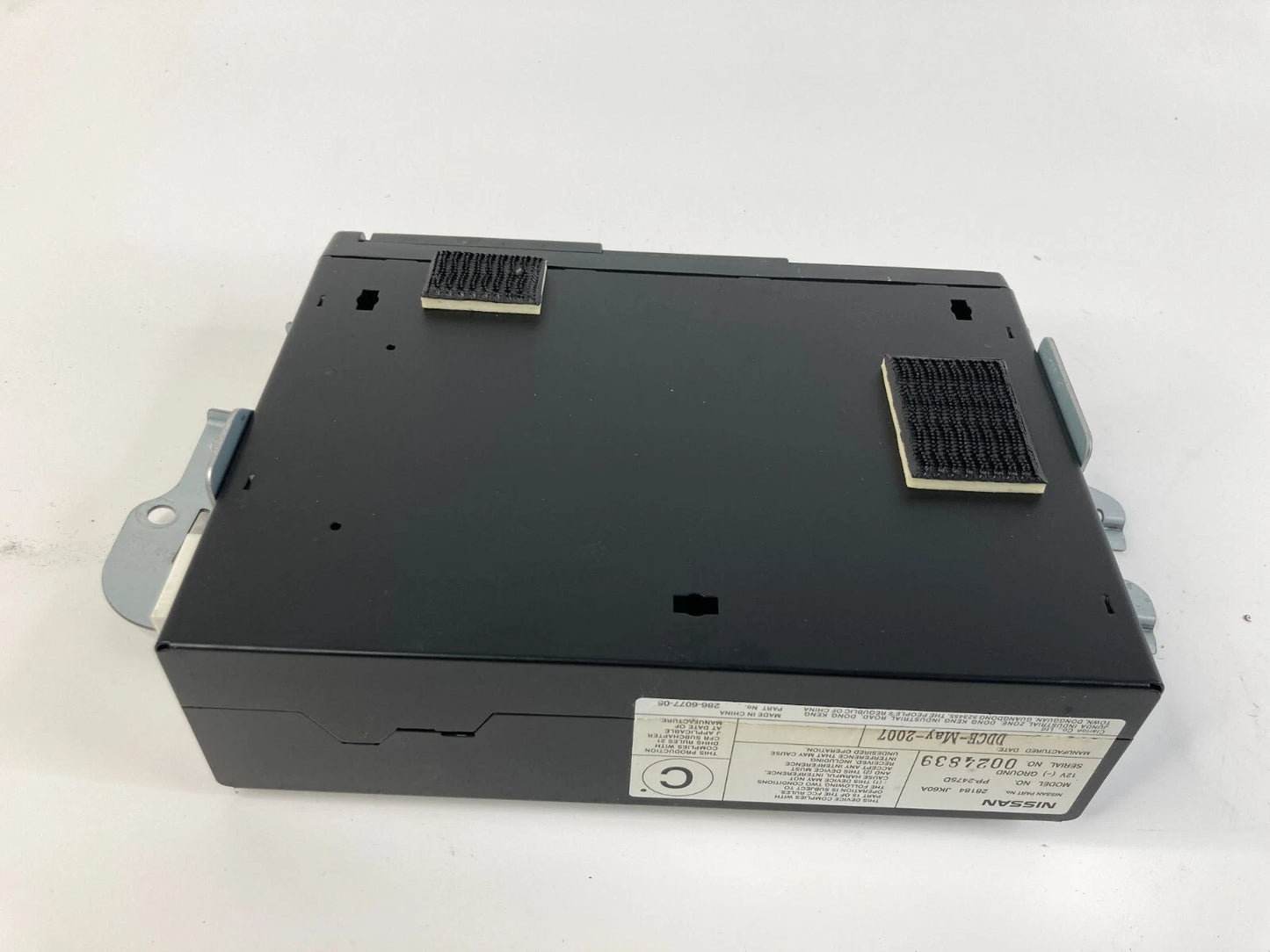 2007 2008 INFINITI G35 SEDAN TRUNK MOUNTED 6 DISC CD CHANGER PLAYER 28184-JK60A