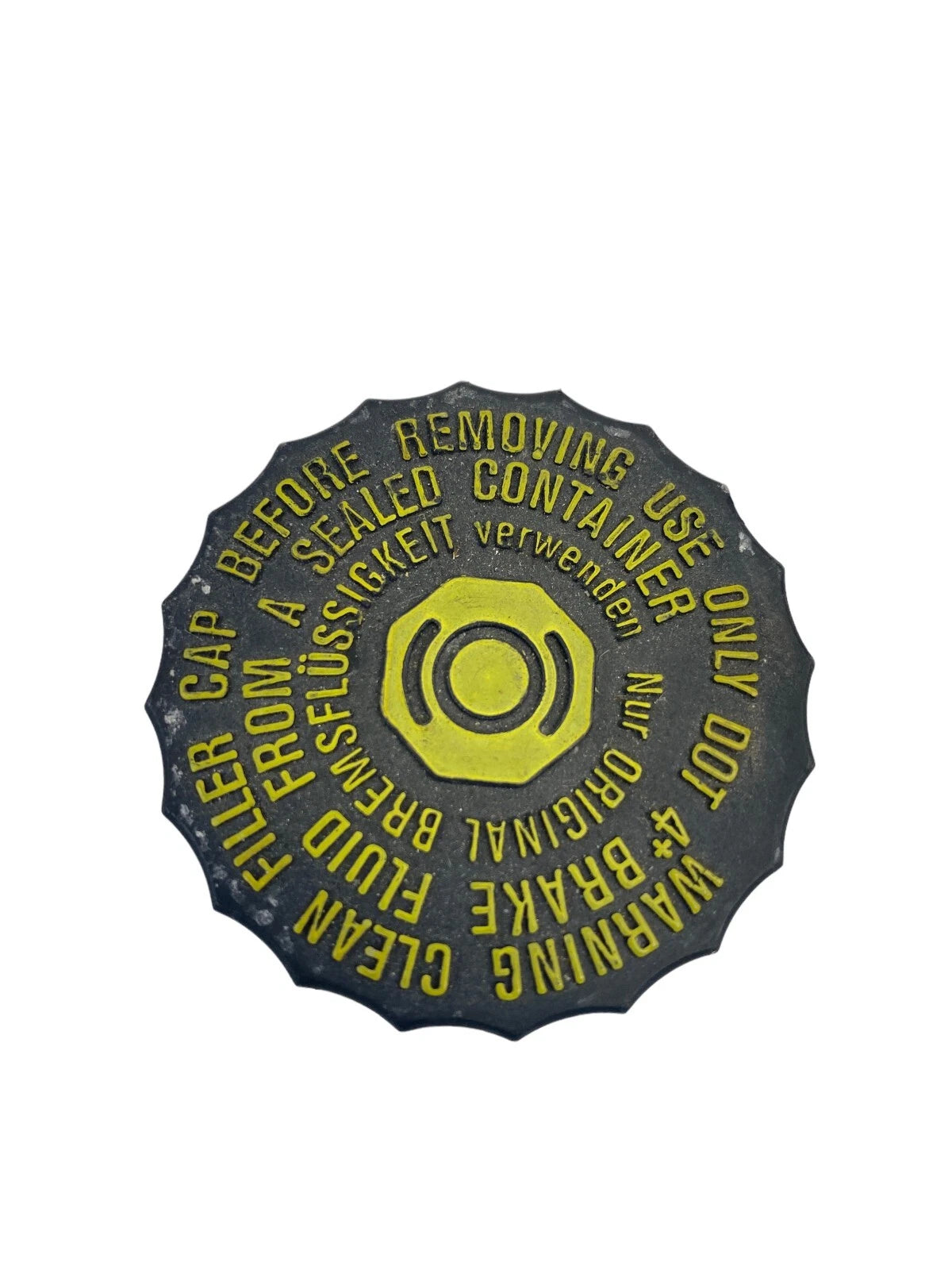 2000-2006 MERCEDES-BENZ S 500 BRAKE FLUID MASTER CYLINDER CAP RESERVOIR OEM