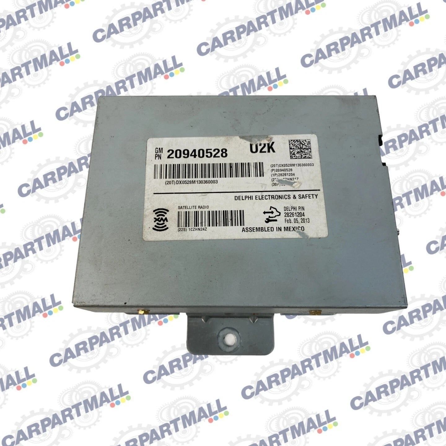 12-15 CHEVROLET CAPTIVA SPORT RADIO ANTENNA SATELLITE CONTROL MODULE 20940528