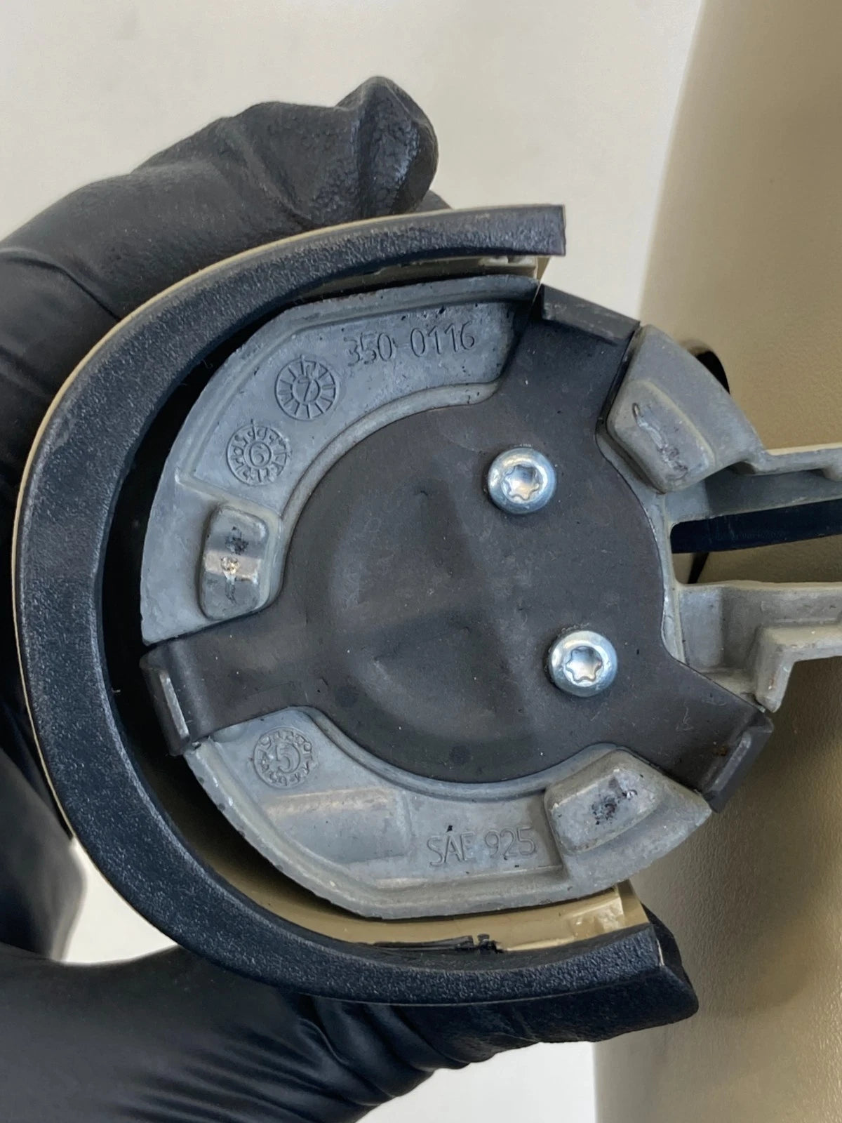 2005-2008 AUDI A4 QUATTRO REAR VIEW INTERIOR MIRROR W/ AUTO DIM ASSY OEM