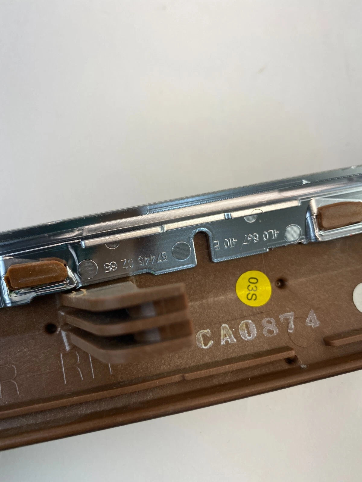 2007-2015 Audi Q7 Front Right Passenger Door Panel Trim Molding Wood 4L0-867-410