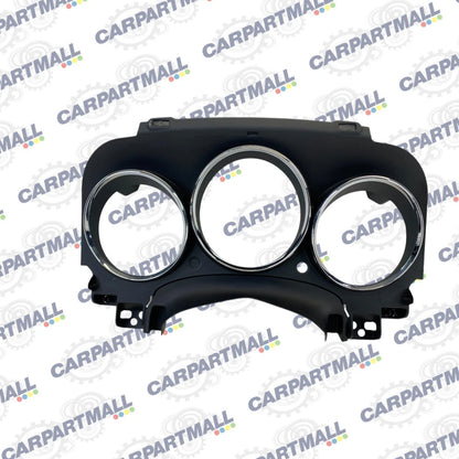 10-12 DODGE CALIBER DASH INSTRUMENT SPEEDOMETER CLUSTER TRIM BEZEL 1JW59TRMAA