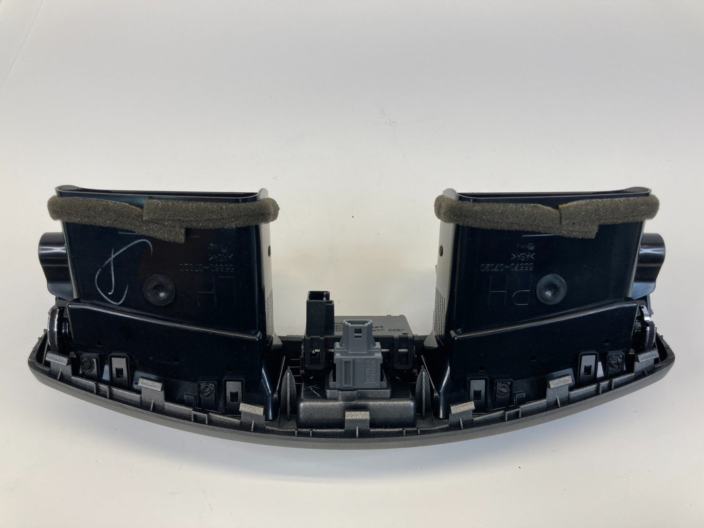 2011 2012 Toyota Avalon Dash Center Heat A/C Air Vent w/Clock Hazard Switch OEM