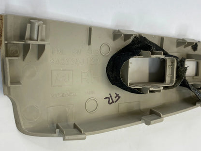 10-14 SUBARU OUTBACK FRONT RIGHT DOOR WINDOW SWITCH PANEL TRIM COVER 94263AJ12A