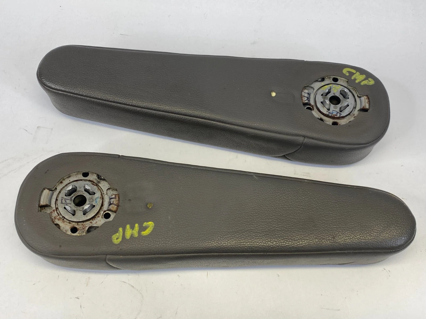 11-17 HONDA ODYSSEY FRONT SEAT ARMREST ARM REST LH RH PAIR SET LEATHER GRAY OEM