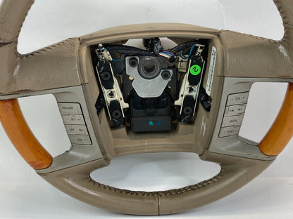 2007 Lincoln MKZ Steering Wheel w /Cruise Media Audio Controls 7H633F563BEW OEM