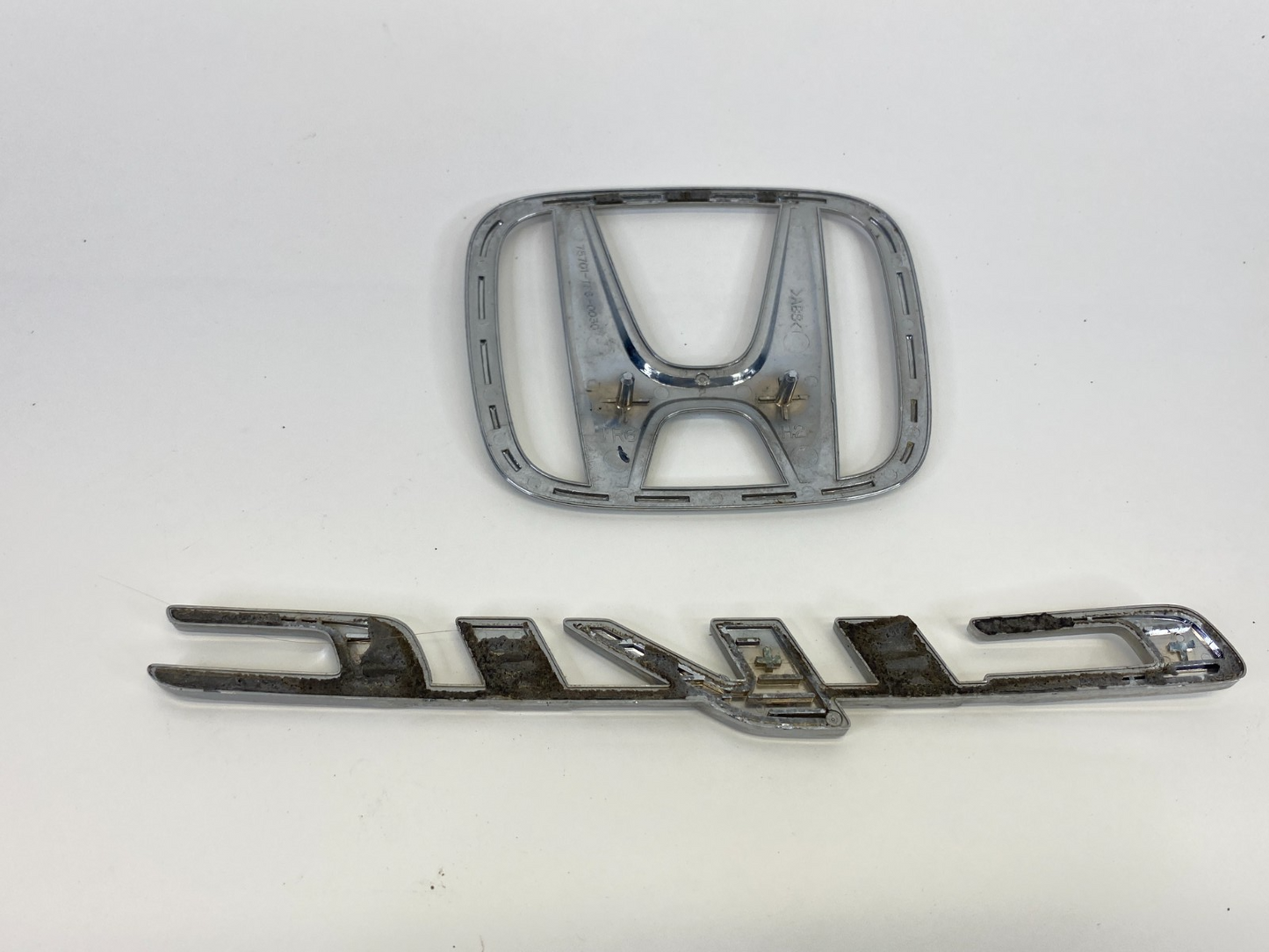 2013-2015 Honda Civic Rear Trunk Lid Emblem Logo Badge Chrome 75701-TR6-0030 OEM