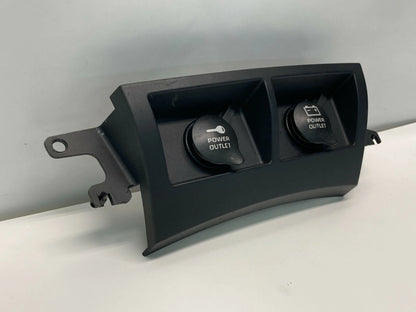 2004-2008 CHRYSLER PACIFICA DASH DUAL POWER OUTLET LIGHTER PANEL COVER TRIM OEM