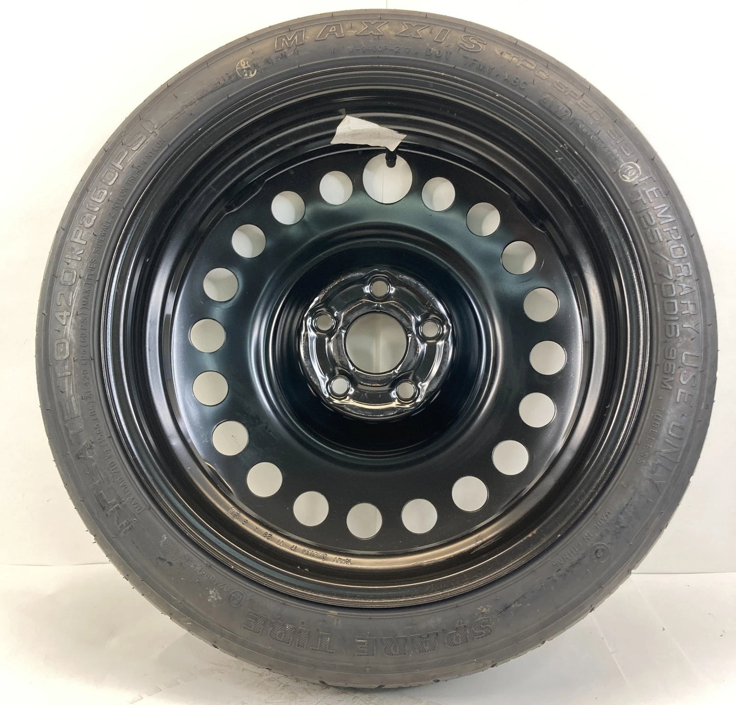 2015-2022 Chevrolet Trax Emergency Spare Tire Wheel Compact Donut T125/70D16 96M