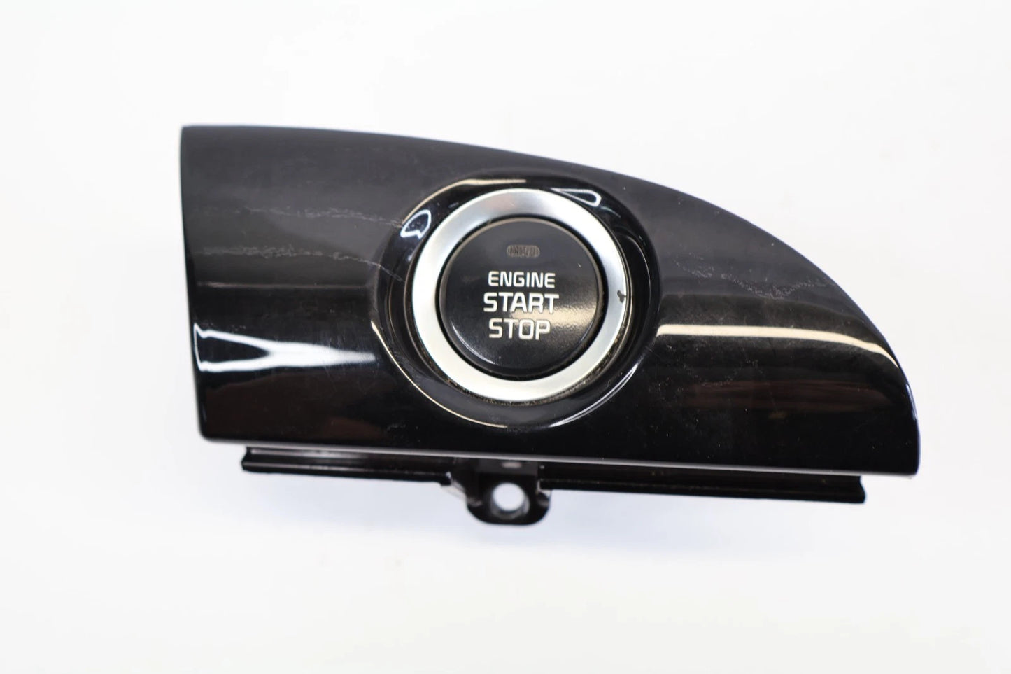 2014 2015 KIA SORENTO ENGINE START STOP IGNITION SWITCH BUTTON BEZEL W/ KEY OEM