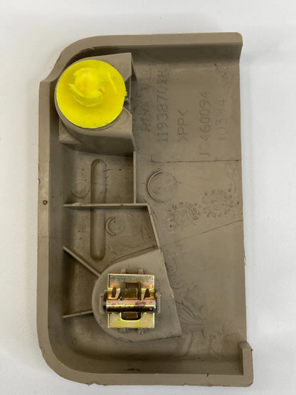 2008-2012 BUICK ENCLAVE FRONT LEFT SIDE SEAT TRACK BOLT CAP COVER TRIM 1193870