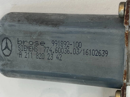 2003-2009 MERCEDES-BENZ E320 REAR RIGHT DOOR POWER WINDOW MOTOR A2118202342 OEM