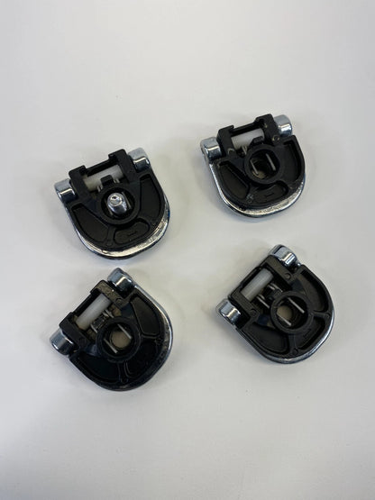 2003-2012 LAND ROVER RANGE ROVER CARGO TRUNK TIE DOWN HOOKS FLOOR SET OF 4 OEM