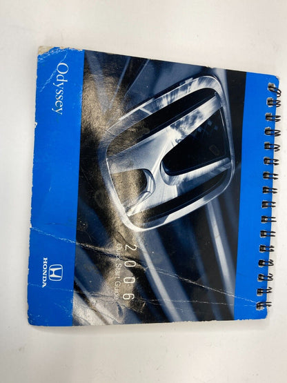 2006 06 Honda Odyssey Owners Manual Guide Book Information Set OEM