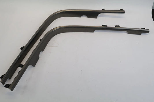 2007 2008 ACURA TL FR CENTER CONSOLE TRIM MOLDING BEZEL SET LH & RH SILVER OEM
