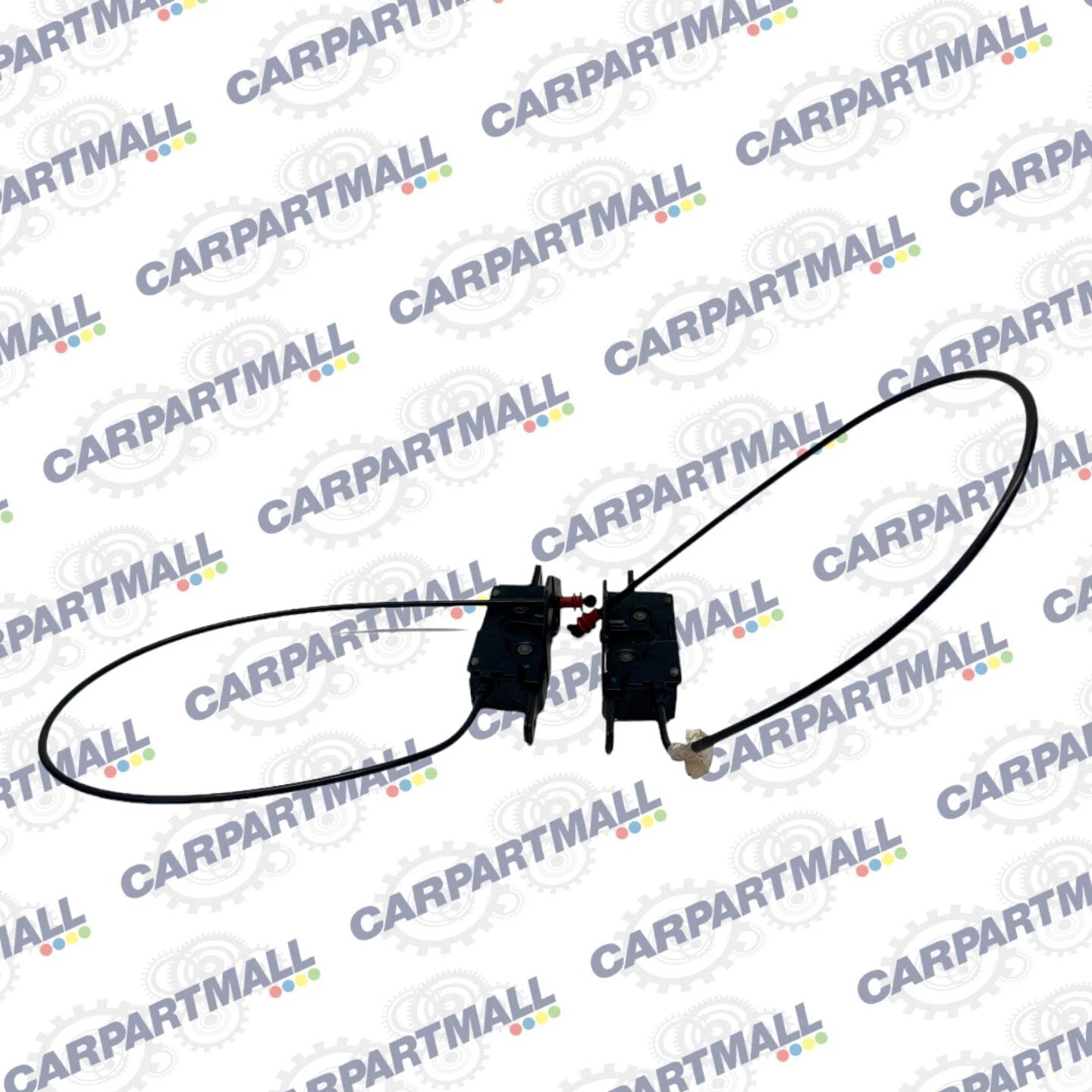 00-06 BMW X5 REAR LOWER LEFT & RIGHT TRUNK LID LATCH LOCK W/ CABLES 51248408964