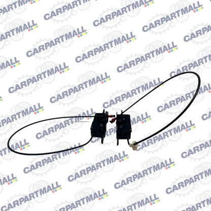 00-06 BMW X5 REAR LOWER LEFT & RIGHT TRUNK LID LATCH LOCK W/ CABLES 51248408964