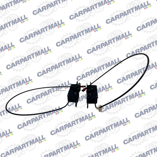 00-06 BMW X5 REAR LOWER LEFT & RIGHT TRUNK LID LATCH LOCK W/ CABLES 51248408964