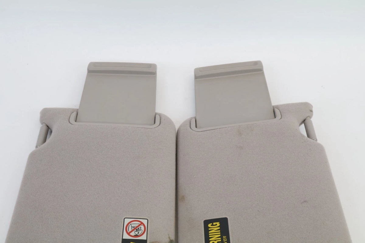 1998-2002 HONDA ACCORD DRIVER PASSENGER SUNVISOR SUN VISOR PAIR LIGHTED OEM
