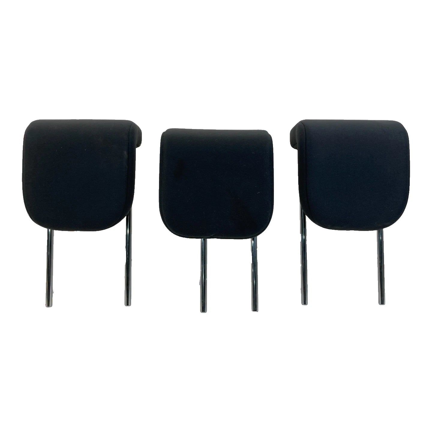 2007-2012 TOYOTA YARIS REAR SEAT SPLIT 40/60 HEADRESTS SET OF 3 OEM FACTORY