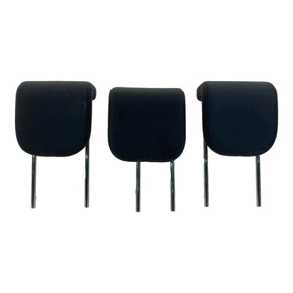2007-2012 TOYOTA YARIS REAR SEAT SPLIT 40/60 HEADRESTS SET OF 3 OEM FACTORY