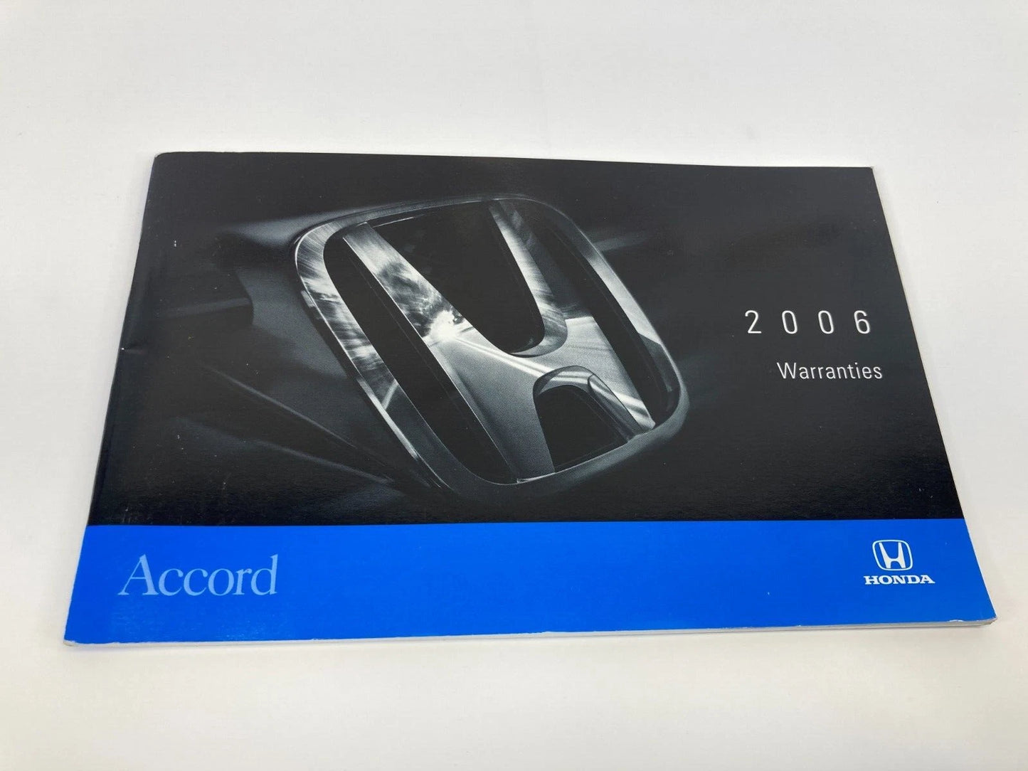 06 HONDA ACCORD SEDAN OWNERS OWNER'S MANUAL WARRANTIES CONSUMER INFORMATION OEM