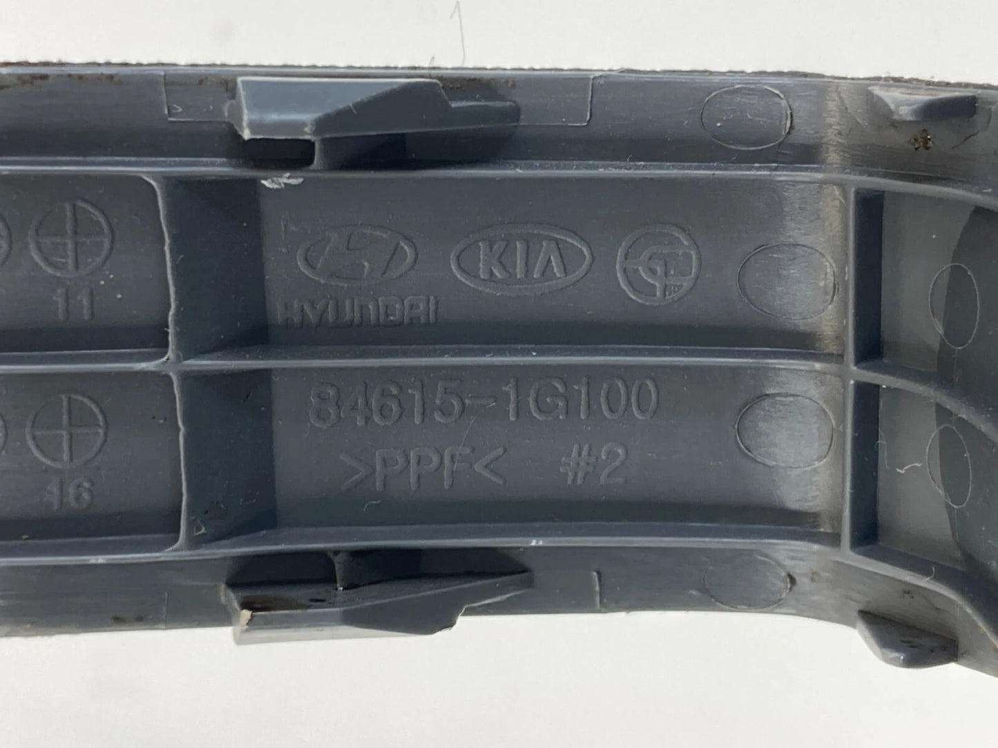 2009-2011 KIA RIO RIO5 CENTER CONSOLE PARK BRAKE LEVER COVER 84615-1G100 OEM