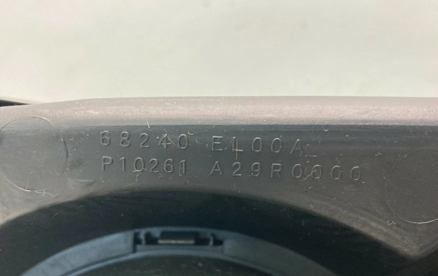 2007-2012 NISSAN VERSA DASH SPEEDOMETER CLUSTER BEZEL TRIM 68240EL00A OEM